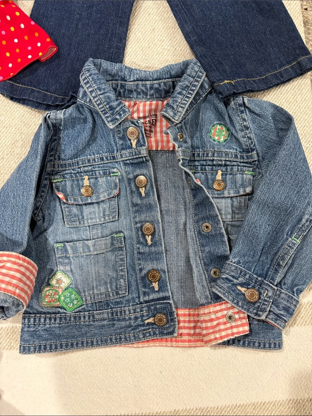 Girls Retro Vintage Bundle Size 12 month and 18 month Adorable Collection